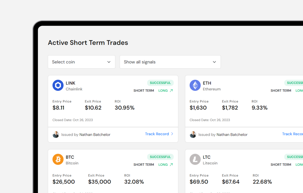 Trade blotter